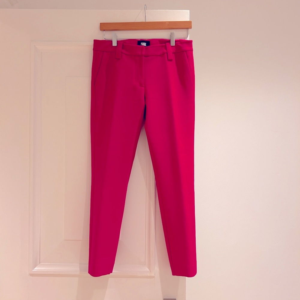 Pink pants by Paige
